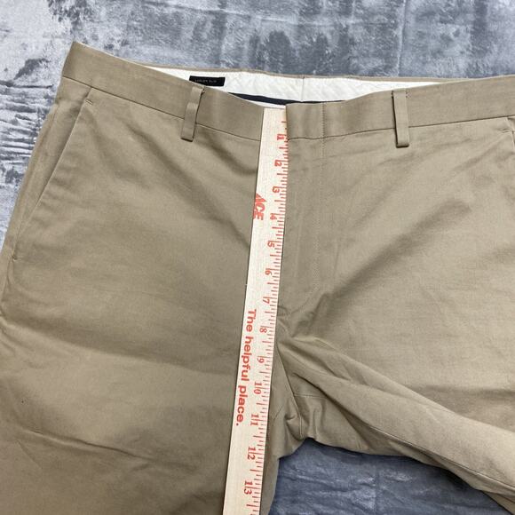 J Crew Flex Slim Chino Pants Men's Size 34x34 Tan Brown - Picture 4 of 11